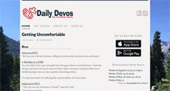 Desktop Screenshot of dailydevos.org
