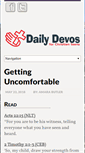 Mobile Screenshot of dailydevos.org